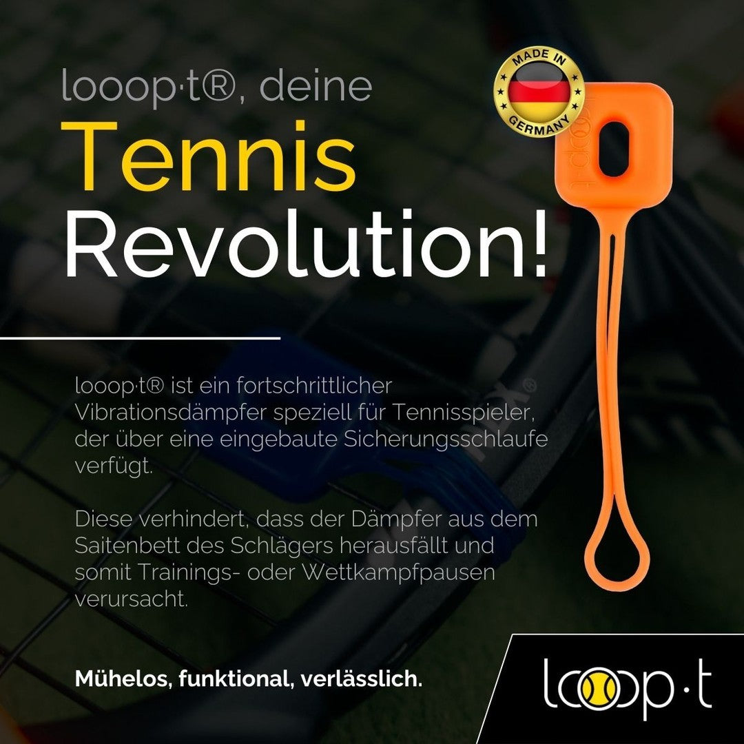 Tennis-Vibrationsdämpfer looop·t®